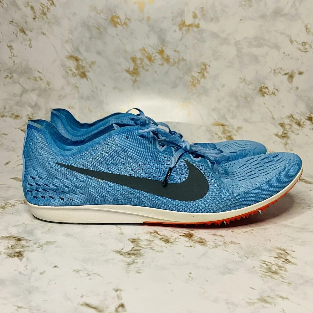Nike Zoom Matumbo 3 Track Spikes Shoes Mens Light Blue Men's 14